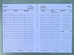One Week to View - Appointment Format 2027 (D292-27) 